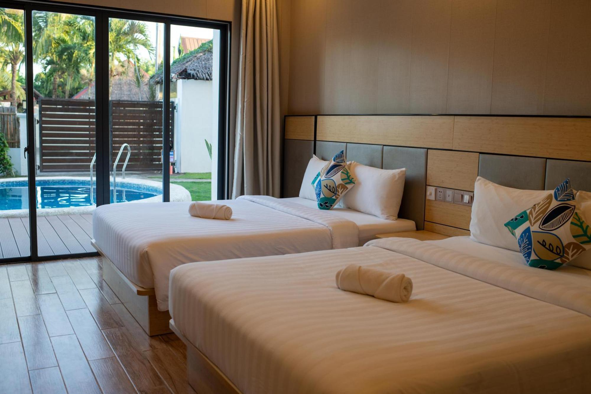Abraham Bohol Hotel Panglao Szoba fotó
